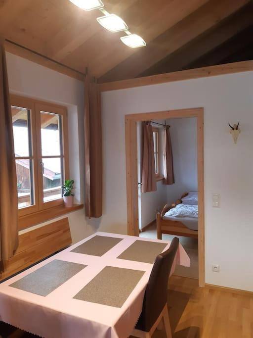 Haus Sunnawind Appartement Wallgau Buitenkant foto